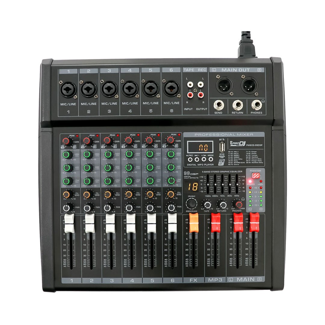 Mixer ProDj PM60S-99DSP