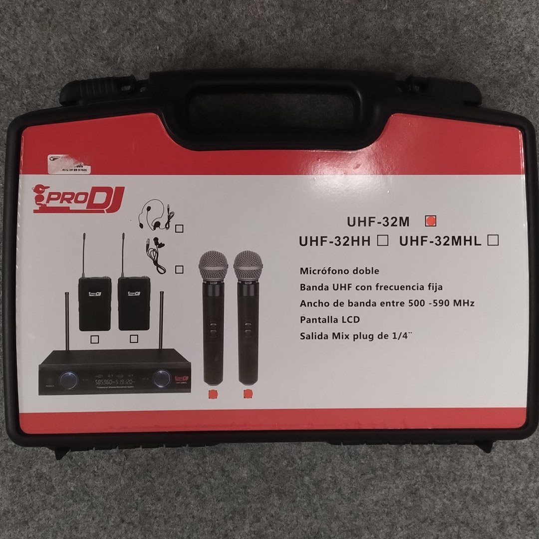 Micrófonos ProDj UHF-32M