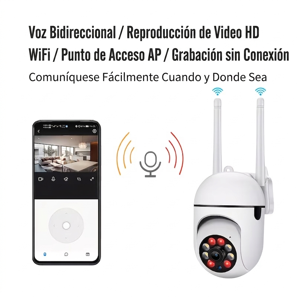 Cámara Wifi 360°