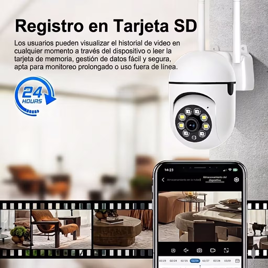 Cámara Wifi 360°